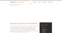 Desktop Screenshot of mudanzascastelldefels.info